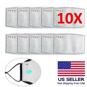 COPY - 10 Pack PM2.5 Activated Carbon  Face Mask